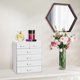 thumbnail image 4 of Sorbus Organizador de Maquillaje Acrílico para Cosméticos, Maquillaje y Joyas; Organizador Grande para Tocador, Baño, Dormitorio, Armario, Escritorio (4 Cajones Grandes y 2 Pequeños)., 4 of 7