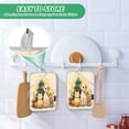 thumbnail image 6 of 2 Pack Pot Holders for Kitchen Heat Resistant Hot Pads Sets for Cooking Baking Cat and Dog with Christmas Tree, 6 of 7