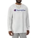 thumbnail image 3 of Camisa de Manga Larga Champion para Hombre, Corte Estándar, Blanca, Talla S, 3 of 5