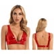 thumbnail image 3 of Corsé de látex para mujer, Top para fiesta de baile en barra, aspecto húmedo, sujetador inalámbrico de charol, camisola, Top corto con tirantes anchos, 3 of 5