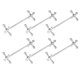 thumbnail image 2 of 6 Piezas de Palillos de AleacióN de Zinc Soporte para Cucharas, Tenedores, Soporte para Cuchillos Soporte para Estante DecoracióN de Mesa Artesanal de Metal, 2 of 8