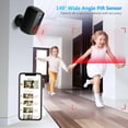 thumbnail image 3 of Security Camera Outdoor Wireless, KAMTRON Rechargeable Battery Powered 10000mAh Home Security Camera, 1080P WiFi IP Camera with PIR Motion Detection,Night Vision,2-Way Audio and Waterproof,Cloud/SD, 3 of 7