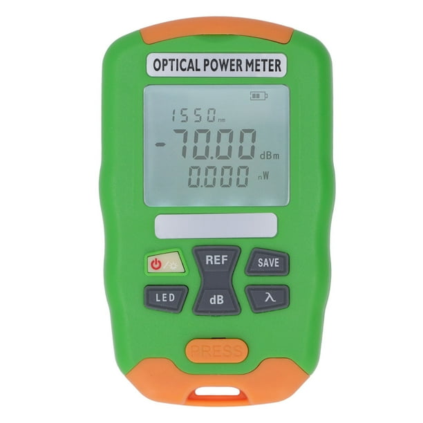 Optical Fiber Power Meter, High Accuracy Relative Power Calculation