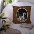 thumbnail image 3 of Carolines Treasures SS8500PW1414 Starry Night Fox Terrier Fabric Decorative Pillow, 14Hx14W, multicolor, 3 of 4