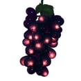 thumbnail image 2 of Vickerman 17191 - 100 Light Green Wire Purple Grape Cluster Lights Christmas Light String Set (V491448), 2 of 2