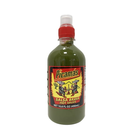 SALSA PICAMAS VERDE 24/6.2 OZ FL (185 ML)