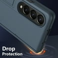 thumbnail image 3 of For Samsung Galaxy Z Fold 4 Case with Privacy Screen Protector, Z Fold 4 Anti-Spy Phone Case with Hinge Protection All-Inclusive Kickstand Protective Case Cover for Z Fold 4, Darkgray, 3 of 6