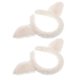 thumbnail image 4 of Cute Lamb Ears Headband Made from Soft Cloth Ideal for Decoration White Color One Size Fits All, 4 of 5