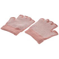 DRAFIDEEP Knitted Fingerless Gloves 1 Pair Non- Yoga Workout Gloves for Training and Exercise