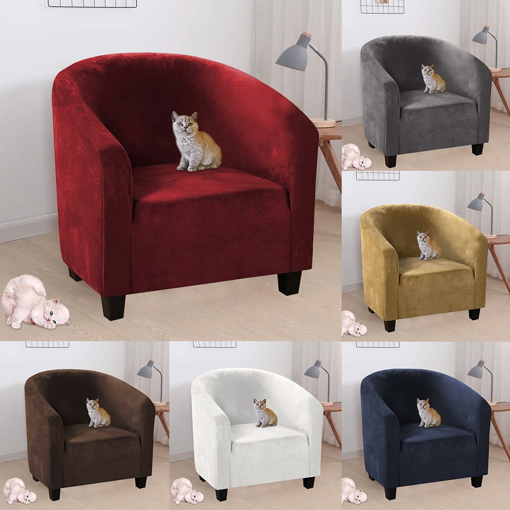 Details about   Armchair Stretch Sofa Chair Cover Tub Seat Slipcover Protector Washable Covers 