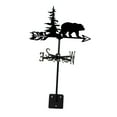 thumbnail image 4 of Almencla Metal Wind Vane Wind Direction Indicator Farm Outdoor Bear Weathervane, 4 of 8