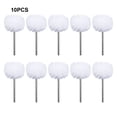 thumbnail image 3 of Eigraketly 10 pack/lote de cepillos para pulir hechos de poliéster para pulir de forma fácil y segura en diferentes superficies Kits y herramientas para tallar blanco, 3 of 6