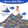 thumbnail image 3 of Pioneer Flower Floral Print Pattern Toddler Nap Mats for Kids Preschool,Sleeping Mat Bag or Kids,Toddler Sleeping Bag,Toddler Nap Mat or Daycare, 3 of 6