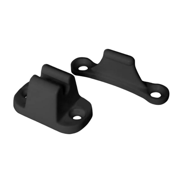 Kit de retenedor de puerta en apariencia de T soporte de tope de retención de puerta la adaptaciónción a rvvans accesorios piezas de repuesto Negro Colco Retenedor de puerta