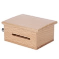 thumbnail image 5 of Caja de música de madera de 15 notas con manivela manual, 7 Uds. De cinta de papel en blanco y perforadora, piezas de caja de música DIY, 5 of 5