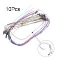 thumbnail image 4 of Lefu 10pcs 1:150 Model Railway Train Lamp Post Street Lights LED DIY, 4 of 10