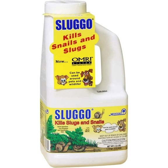 Sluggo Slug And Snail Bait 2500 Sq. Ft. 2-1/2 Lb.