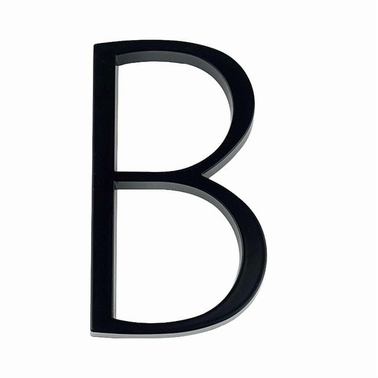 125mm Floating House Modern address number letters Big Modern Door Alphabet Home Outdoor