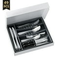 thumbnail image 6 of TINANA 48 PCS Silverware Sets with Organizer, Silver Flatware Set Set for 8, Premium Stainless Steel Cutlery Utensil Set with Steak Knives Forks and Spoons, Dishwasher Safe, 6 of 9