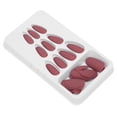 thumbnail image 1 of 24 Piezas Matte Pure Color Artificial Falsas Cubierta Completa Consejos De Uñas Falsas Para Fiestas Bodas De Baile, 1 of 7