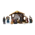 thumbnail image 3 of 12 figuras navideñas de Natividad, pesebre de Jesús, artesanías, esculturas en miniatura, estatuas de para oficina y el, 3 of 9