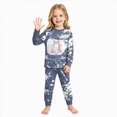 thumbnail image 6 of NOLDARES Kids Pajamas For Boys Skeleton Glow-in-The-Dark Cotton Toddler Halloween Outfit Boys and girls(Grey,8Y), 6 of 8