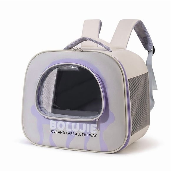 Xihbxyly Mochila para Mascotas, Ventana Transparente con Diseño de Astronauta, Sistema de Ventilación Transpirable, Diseño de Gran Capacidad, Compañera de Viaje Al Aire Libre, Ligera y Portátil, Se A
