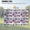 thumbnail image 7 of Yuyamidu Butterfly Golf Cart Seat Covers with Pockets 250 Years USA Flag Golf Cart Seat Towel Blanket foior Club Car Seats Covers Golf Cart Accessories Decor, 7 of 7