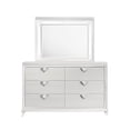 thumbnail image 2 of Prism Dresser Modern Design with Wood in White color, 2 of 8
