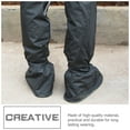 thumbnail image 6 of MERRYHAPY 1Pair Wear Resistant Black Waterproof Shoe Protective Covers Outdoor, 6 of 8