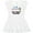 AA-White, variant on Inktastic My First Cruise with Cruise Ship and Palm Trees Girls Baby Dress