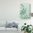 thumbnail image 3 of Trademark Fine Art 'Watercolor Leaf Panel I' Canvas Art by Jennifer Goldberger, 3 of 4