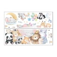 thumbnail image 2 of Wall Stickers Cute Elephant Panda Hippo Children'S Room Kindergarten Home,Pink Home Wall Stickers, 2 of 5