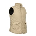 thumbnail image 2 of Coduop Women Stand Collar Warm Padded Zip Closure Side Pockets Puffer Vest S-3XL, 2 of 6