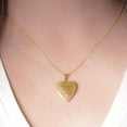 thumbnail image 5 of PicturesOnGold Forever In My Heart Locket Necklace for Women That Hold Pictures & Engraving in Personalized Jewelry Gifts for Men & Women Yellow Gold Filled (Locket + 1 Photos + Engraving), 5 of 6