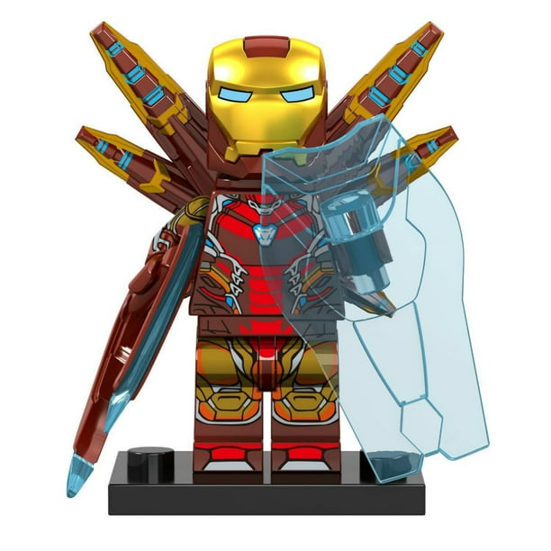 Alician Iron Man MK50 Minifigures Avengers Building Blocks Kids