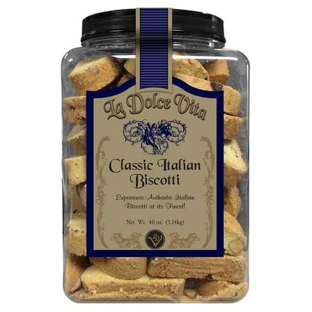 La Dolce Vita Classic Italian Biscotti 40 oz