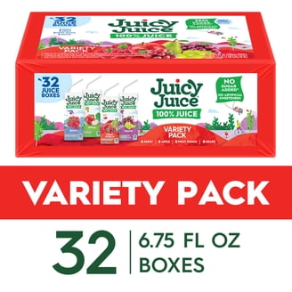 No Sugar Added Juice Boxes - Mixed Case (pack of 32) - Walmart.com