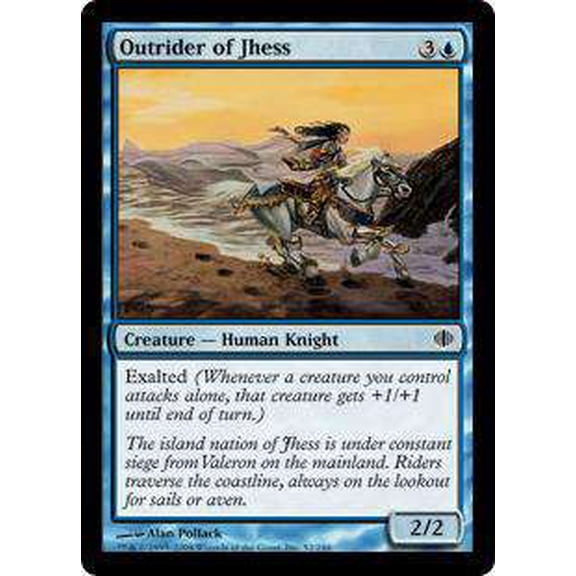MtG Shards of Alara Common Outrider of Jhess #52