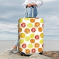thumbnail image 7 of Fuzoiu Lemon Orange Print Suitcase Cover,Washable Luggage Covers for Suitcase,Elastic Luggage Protector Cover,Scratch Resistant Travel Suitcase Covers-Medium, 7 of 7