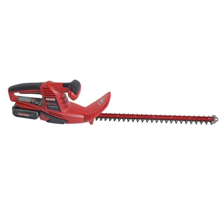 Craftsman cordless hedge trimmer 24v best sale