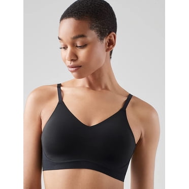 True & Co Women's True Body Lift Triangle Bra with Soft Form Band Standard Cup M (34C-D,36A-B) Black