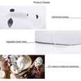 thumbnail image 4 of CHAO Máscara Blanca De Fiesta De Cara Completa Máscaras Lisas En Blanco Para Cosplay Diy, Paquete De 24, 4 of 5