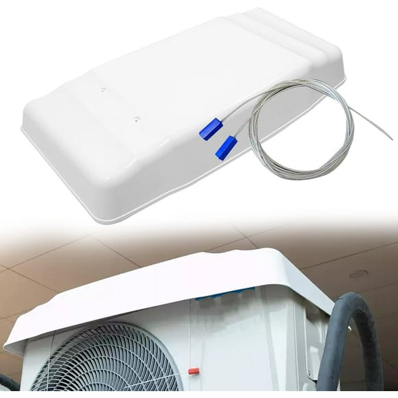 Air Conditioner Compressor Awning,Surround Top Ac Unit Cover Outside Air Conditioner Units Protection For Mini Split Heat Pump/Condenser/Compressor(110x47X17cm)