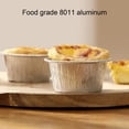 thumbnail image 4 of Travelwant 20Pcs Aluminum Foil Ramekins Little, Foil Cups Ramekins Muffin Cups Durable Quality Disposable Ramekins, Disposable Baking Cups, 4 of 7
