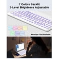 thumbnail image 3 of Funda de teclado SENGBIRCH para Samsung Galaxy Tab S10+ S9+ de 12,4 pulgadas, 3 of 8