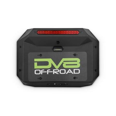 DV8 Offroad Spare Tire Delete for 2018-2024 Jeep Wrangler JL | Removes Heavy Spare Tire from Tailgate | Maximizes Rear Clearance for Rock Crawling | Included License Plate Mount/Light & Brake Light