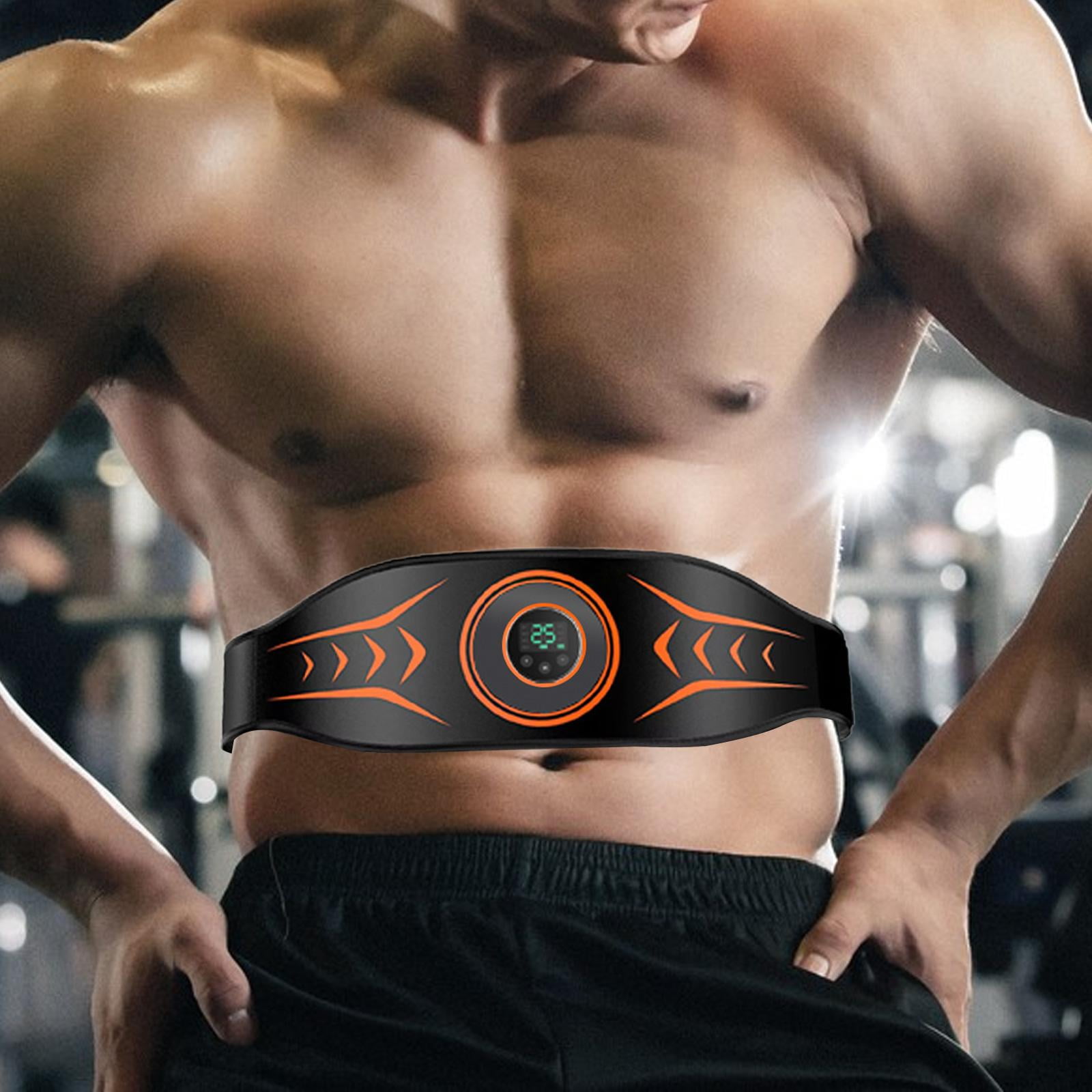 DYNWAVECA Abdominal Muscle Belt Adjustable Fitness Training Gear for Indoor Gym Adults Only Waist Belt Walmart