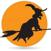 Oasis Supply, Edible Halloween, Thanksgiving, & Christmas Cake Decorations, Cupcake, Ice Cream, and Brownie Toppers (Witch, 12.00)