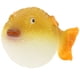 thumbnail image 1 of Fish Tank Decoration Luminous Plastic Aquarium Puffer Fluorescente Simulación Puffer (Amarillo), 1 of 3